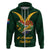 Custom South Africa Rugby Hoodie Stronger Together Stronger Forever Bokke World Cup 2023 - Wonder Print Shop