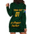 Custom South Africa Rugby Hoodie Dress Stronger Together Stronger Forever Bokke World Cup 2023 - Wonder Print Shop