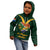 Custom South Africa Rugby Kid Hoodie Stronger Together Stronger Forever Bokke World Cup 2023 - Wonder Print Shop