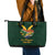 Custom South Africa Rugby Leather Tote Bag Stronger Together Stronger Forever Bokke World Cup 2023 - Wonder Print Shop