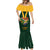 Custom South Africa Rugby Mermaid Dress Stronger Together Stronger Forever Bokke World Cup 2023 - Wonder Print Shop