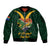 Custom South Africa Rugby Sleeve Zip Bomber Jacket Stronger Together Stronger Forever Bokke World Cup 2023 - Wonder Print Shop