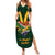 Custom South Africa Rugby Summer Maxi Dress Stronger Together Stronger Forever Bokke World Cup 2023 - Wonder Print Shop