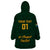 Custom South Africa Rugby Wearable Blanket Hoodie Stronger Together Stronger Forever Bokke World Cup 2023 - Wonder Print Shop