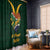 Custom South Africa Rugby Window Curtain Stronger Together Stronger Forever Bokke World Cup 2023 - Wonder Print Shop