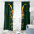 Custom South Africa Rugby Window Curtain Stronger Together Stronger Forever Bokke World Cup 2023 - Wonder Print Shop