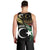 Personalized Libya Men Tank Top White Star And Crescent - Wonder Print Shop