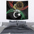 Libya Tapestry White Star And Crescent