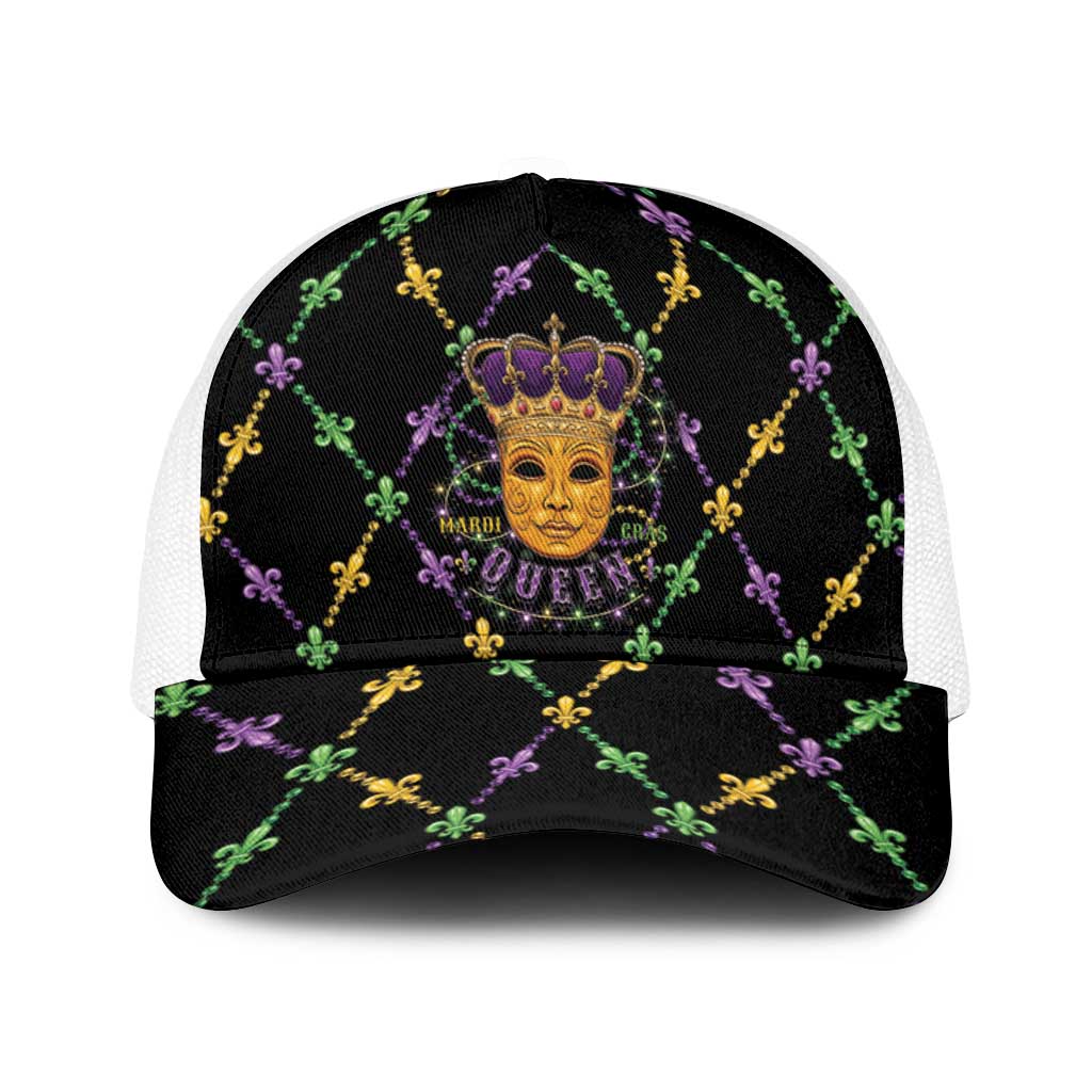 Mardi Gras King Baseball Net Cap Let the Good Times Roll - Wonder Print Shop