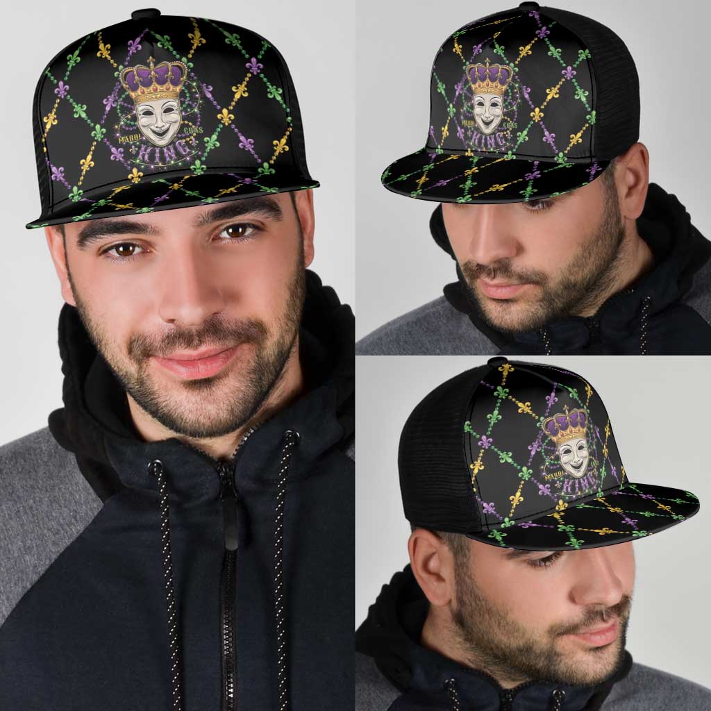 Mardi Gras Queen Mesh Trucker Cap Let the Good Times Roll - Wonder Print Shop