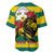 Togo Independence Day Baseball Jersey Lion With Rosa Flag Style - Wonder Print Shop