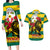 Togo Independence Day Couples Matching Long Sleeve Bodycon Dress and Hawaiian Shirt Lion With Rosa Flag Style - Wonder Print Shop