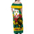 Togo Independence Day Family Matching Off Shoulder Maxi Dress and Hawaiian Shirt Lion With Rosa Flag Style - Wonder Print Shop