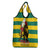 Togo Independence Day Grocery Bag Lion With Rosa Flag Style