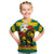 Togo Independence Day Kid T Shirt Lion With Rosa Flag Style - Wonder Print Shop