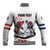 Custom USA vs Canada Ice Hockey Face Off Baseball Jacket Stars Maple Leaf