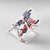 USA vs Canada Ice Hockey Face Off Canvas Wall Art Stars Maple Leaf