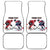 USA vs Canada Ice Hockey Face Off Car Mats Stars Maple Leaf