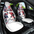 USA vs Canada Ice Hockey Face Off Car Seat Cover Stars Maple Leaf