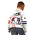 Custom USA vs Canada Ice Hockey Face Off Kid Hoodie Stars Maple Leaf