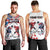 Custom USA vs Canada Ice Hockey Face Off Men Tank Top Stars Maple Leaf