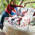 USA vs Canada Ice Hockey Face Off Quilt Stars Maple Leaf