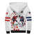 Custom USA vs Canada Ice Hockey Face Off Sherpa Hoodie Stars Maple Leaf