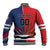 Custom USA vs Canada Ice Hockey Face Off Baseball Jacket Hockey Championship