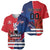 Custom USA vs Canada Ice Hockey Face Off Baseball Jersey Hockey Championship