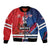 Custom USA vs Canada Ice Hockey Face Off Bomber Jacket Hockey Championship