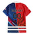 Custom USA vs Canada Ice Hockey Face Off Family Matching Off Shoulder Maxi Dress and Hawaiian Shirt Hockey Championship