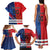 Custom USA vs Canada Ice Hockey Face Off Family Matching Tank Maxi Dress and Hawaiian Shirt Hockey Championship