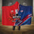 USA vs Canada Ice Hockey Face Off Hooded Blanket Hockey Championship