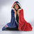 USA vs Canada Ice Hockey Face Off Hooded Blanket Hockey Championship