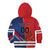 Custom USA vs Canada Ice Hockey Face Off Kid Hoodie Hockey Championship