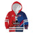 Custom USA vs Canada Ice Hockey Face Off Kid Hoodie Hockey Championship