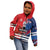 Custom USA vs Canada Ice Hockey Face Off Kid Hoodie Hockey Championship