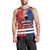 Custom USA vs Canada Ice Hockey Face Off Men Tank Top Hockey Championship