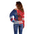 Custom USA vs Canada Ice Hockey Face Off Off Shoulder Sweater Hockey Championship