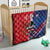 USA vs Canada Ice Hockey Face Off Quilt Hockey Championship