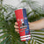 Custom USA Canada Ice Hockey Face Off Skinny Tumbler Hockey Championship