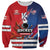 Custom USA vs Canada Ice Hockey Face Off Sweatshirt Hockey Championship