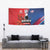 USA vs Canada Ice Hockey Face Off Tapestry Hockey Championship