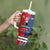 Custom USA Canada Ice Hockey Face Off Tumbler With Handle Hockey Championship