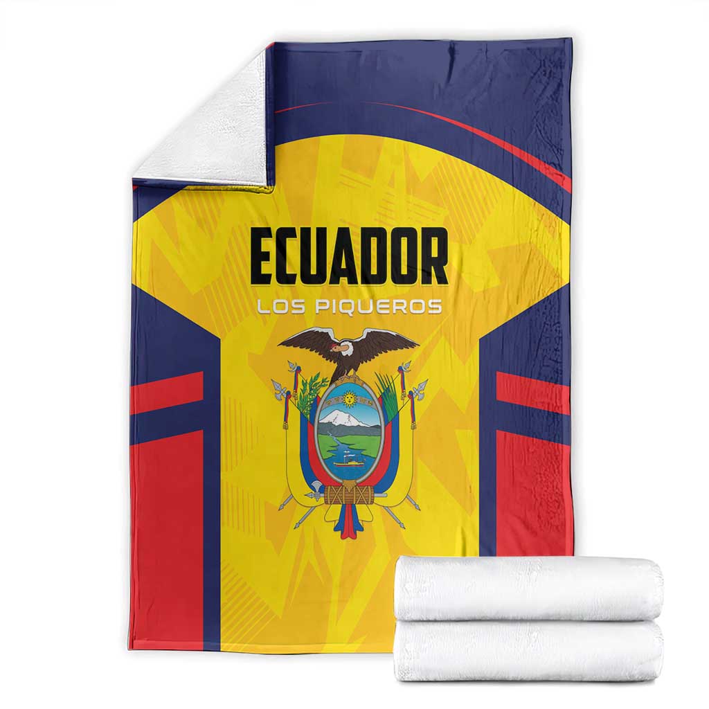 Ecuador Rugby Blanket Los Piqueros Go Champions