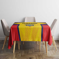 Ecuador Rugby Tablecloth Los Piqueros Go Champions