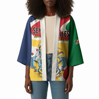 Personalized Seychelles Kimono Finis Coronat Opus