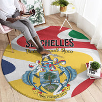 Seychelles Round Carpet Finis Coronat Opus