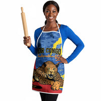 DR Congo Independence Day Apron Congo-Kinshasa Leopard