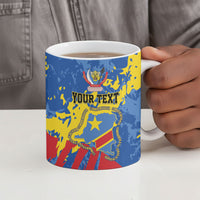 Personalized DR Congo Independence Day Ceramic Mug Congo-Kinshasa Leopard